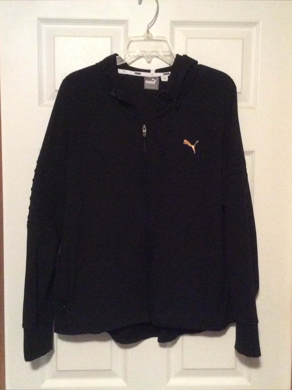 Puma Black Zip Hoodie Like New